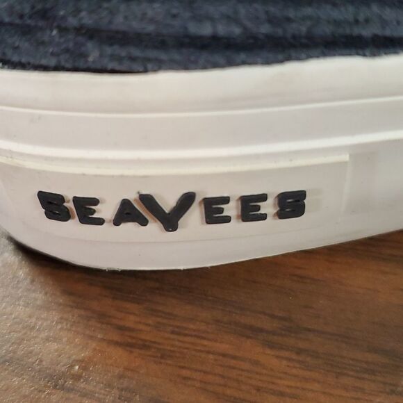 SeaVees Maslon Desert Boot Womens Size 9 Navy Blue Corduroy - Picture 8 of 8